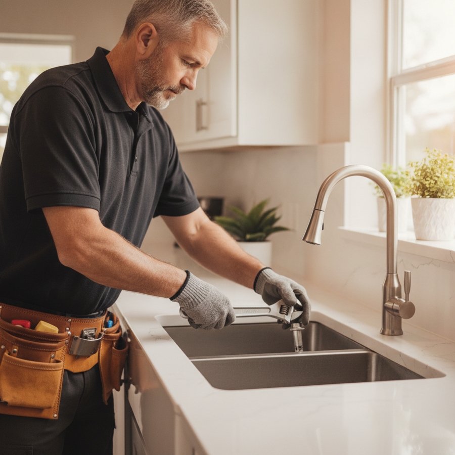 Faucets, Toilets & Disposals